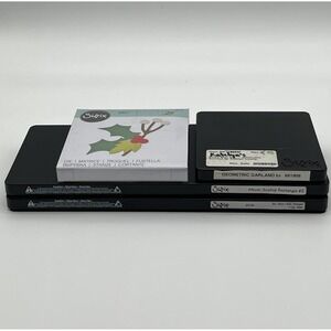 Sizzix‎ Bigz Die Lot Of 4 XL & Standard Dies Scrapbooking  (NEW Holly Die)